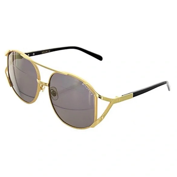 Wildfox Sunglasses: Dynasty Deluxe in Gold (new in box and case) display picture 1